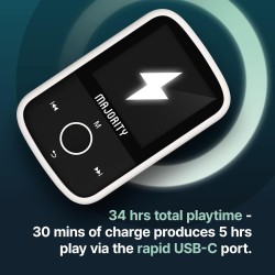 Majority Portable MP3 Player - 16GB BT+Earphones — Buy in Cyprus with Fast Delivery