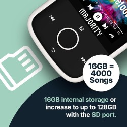 Majority Portable MP3 Player - 16GB BT+Earphones — Buy in Cyprus with Fast Delivery