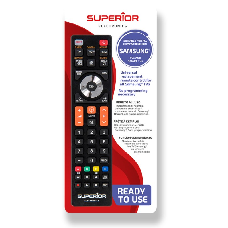 Superior Samsung TV Replacement Remote Control - TV Replacement Remote Control — Buy in Cyprus with Fast Delivery