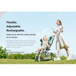 Jisulife Octopus Fan - LIFE1 - Baby White — Buy in Cyprus with Fast Delivery