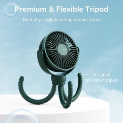 Jisulife Octopus Fan - LIFE1 - Baby White — Buy in Cyprus with Fast Delivery