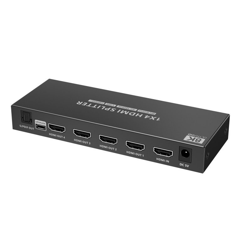 Lenkeng HDMI Splitter - LKV864 - 2.1 8K60Hz 4K120Hz 1x4 — Buy in Cyprus with Fast Delivery