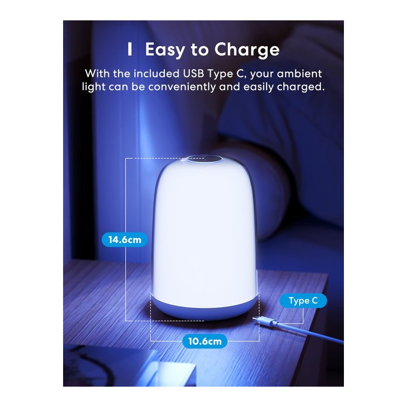 Meross Homekit Smart Wi-Fi Ambient Light - MSL430JHK-EU - Homekit Smart Wi-Fi Ambient Light — Buy in Cyprus with Fast Delivery