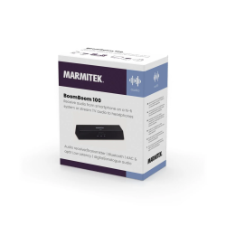 Marmitek Bluetooth Receiver & Transmitter - BoomBoom 100 - Multipair AptX AAC Optical — Buy in Cyprus with Fast Delivery