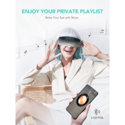 SKG Eye Massager - E7-EN - Vibration (Incl.Temples)-Hot Compress-Music — Buy in Cyprus with Fast Delivery