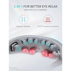 SKG Eye Massager - E7-EN - Vibration (Incl.Temples)-Hot Compress-Music — Buy in Cyprus with Fast Delivery
