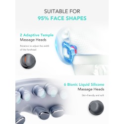 SKG Eye Massager - E7-EN - Vibration (Incl.Temples)-Hot Compress-Music — Buy in Cyprus with Fast Delivery