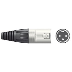 Neutrik XLR Plug - NC3MXX - XLR Plug 761.569UK — Buy in Cyprus with Fast Delivery