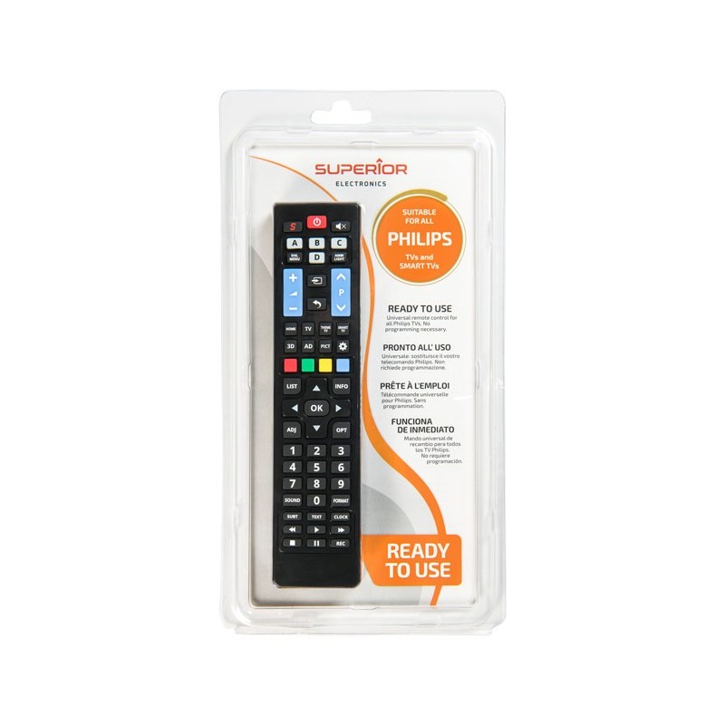 Superior Philips Smart TV Replacement Remote Control - Replacement Remote Control — Buy in Cyprus with Fast Delivery