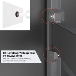Vogels ELITE TV Wall Mount - TVM5645-G - 60x40 Turn up to 45kg Grey — Buy in Cyprus with Fast Delivery