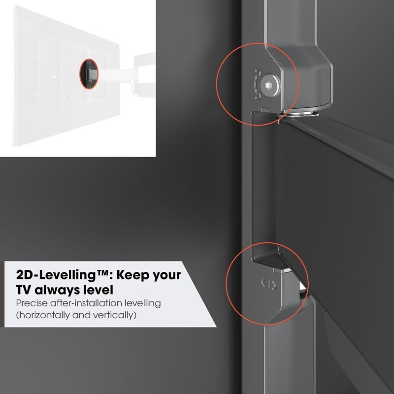 Vogels ELITE TV Wall Mount - TVM5645-G - 60x40 Turn up to 45kg Grey — Buy in Cyprus with Fast Delivery