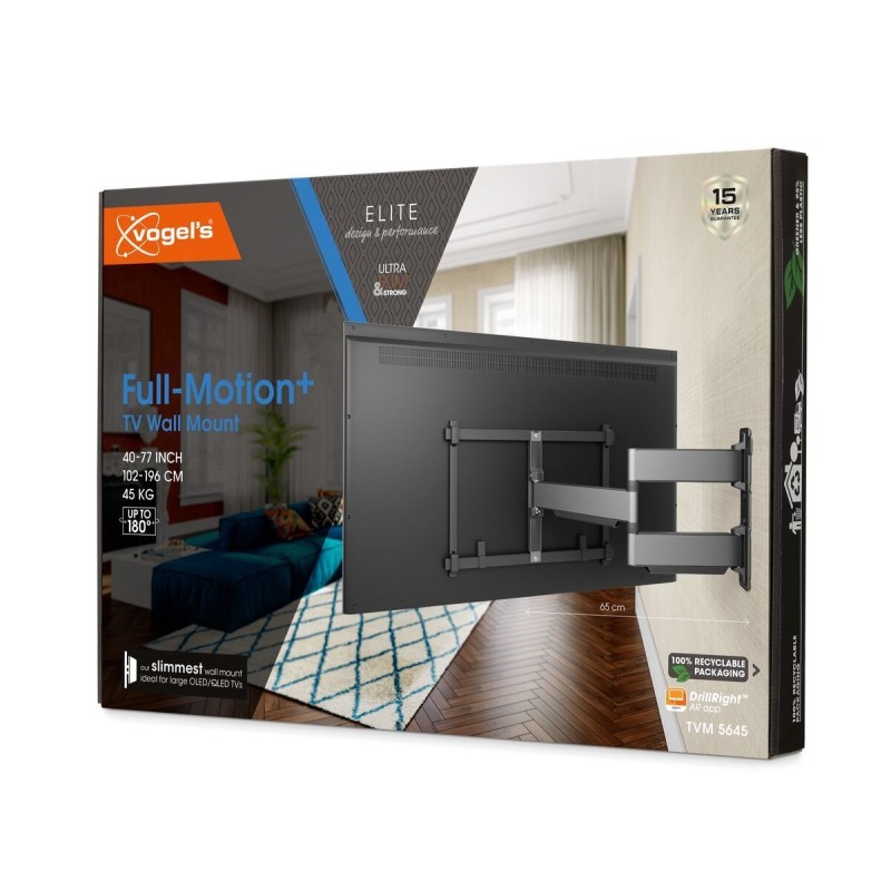 Vogels ELITE TV Wall Mount - TVM5645-G - 60x40 Turn up to 45kg Grey — Buy in Cyprus with Fast Delivery