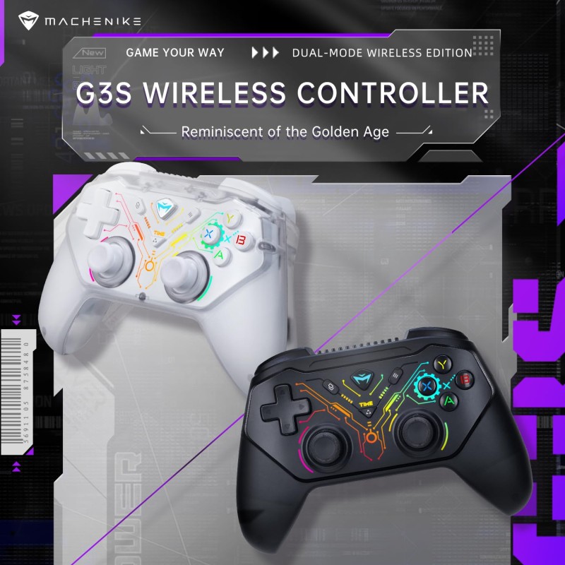 Machenike PC Gamepad - G3S - Wireless Black — Buy in Cyprus with Fast Delivery
