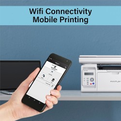 Pantum Laser MultiFunction Printer - M6509NW - WiFi Lan 22ppm — Buy in Cyprus with Fast Delivery
