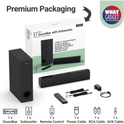 Majority BOWFELL PLUS Soundbar - 100W with SubWoofer BT-USB — Buy in Cyprus with Fast Delivery