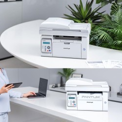 Pantum Laser MultiFunction Printer - M6559NW - Laser MultiFunction Printer ADF WiFi Lan 22ppm
