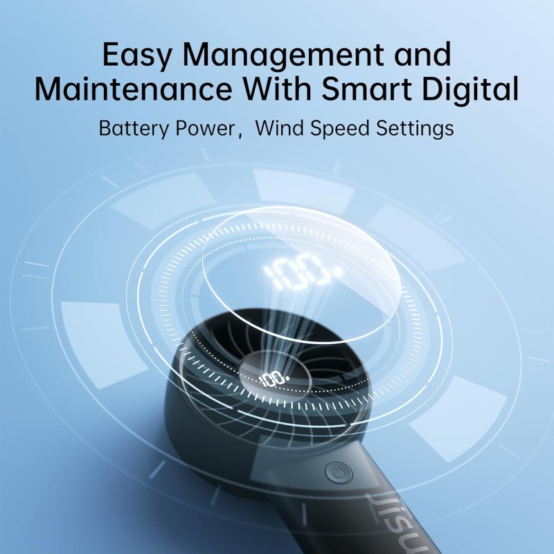 Jisulife Portable Personal Fan - LIFE 4 - Grey — Buy in Cyprus with Fast Delivery