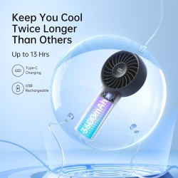 Jisulife Portable Personal Fan - LIFE 4 - Grey — Buy in Cyprus with Fast Delivery
