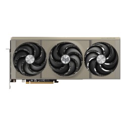 Sapphire NITRO+ Radeon RX 9070 XT 16GB Gaming OC (UEFI) - Grey, 3060 MHz Boost, 16GB GDDR6, Tri-X