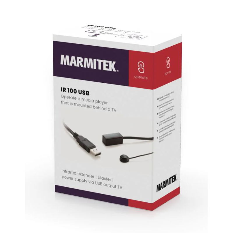 Marmitek IR Extender - IR100USB - USB Powered for 1 Device — Buy in Cyprus with Fast Delivery