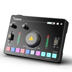Maono Streaming Audio Mixer Console - AMC2 NEO - Streaming Audio Mixer Console — Buy in Cyprus with Fast Delivery