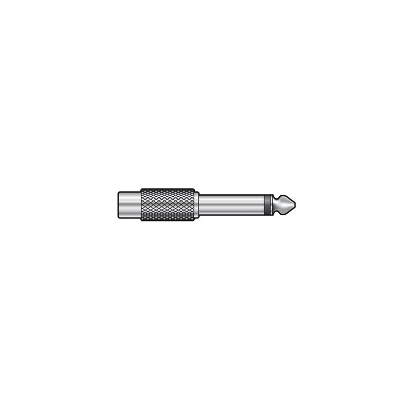 QTX 6.3mm Plug-RCA Skt Adaptor - 757.141UK - Bag — Buy in Cyprus with Fast Delivery
