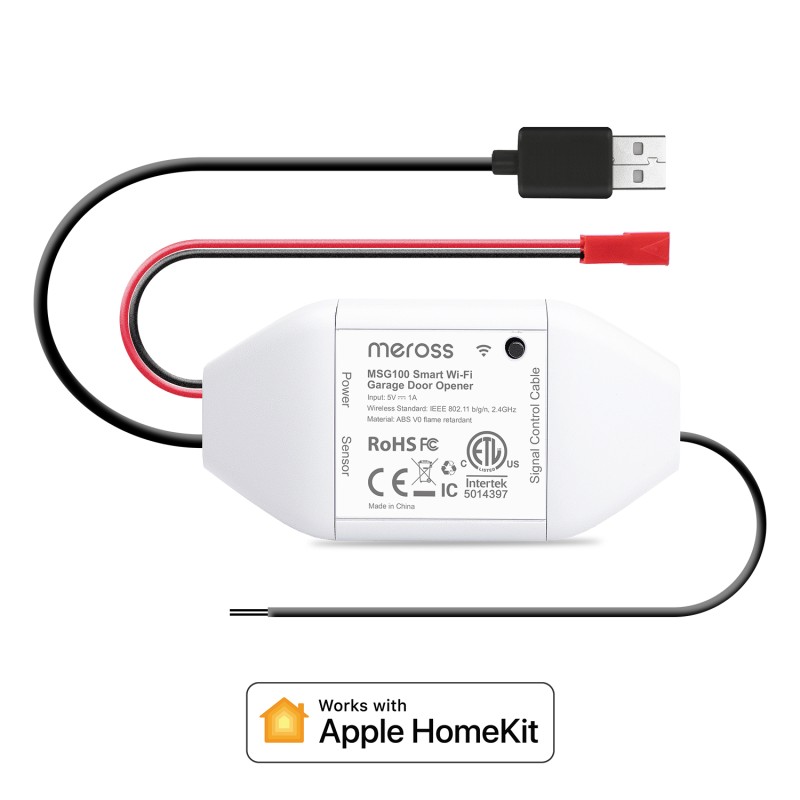 Meross Homekit Smart Wi-Fi Garage Door Opener - MSG100HK-UK - Homekit — Buy in Cyprus with Fast Delivery