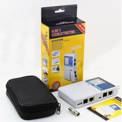 Noyafa Network Cable Tester - NF-3468 - 4-In-1 for USB, BNC, RJ11 and RJ45 Connections — Buy in Cyprus with Fast Delivery