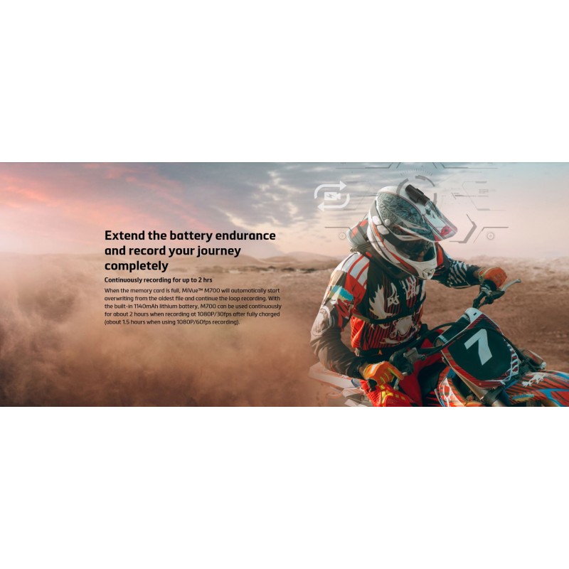 MIO MiVue Dash Cam - M700 - Full HD RIDER — Buy in Cyprus with Fast Delivery