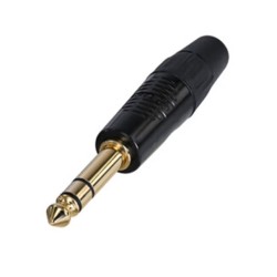 Neutrik REAN - RP3CB - 6.3mm Stereo Plug — Buy in Cyprus with Fast Delivery
