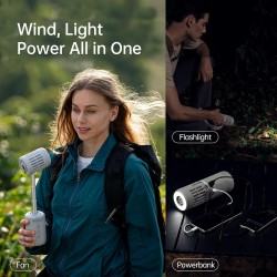 Jisulife Outdoor Fan - Ultra1 - Green — Buy in Cyprus with Fast Delivery