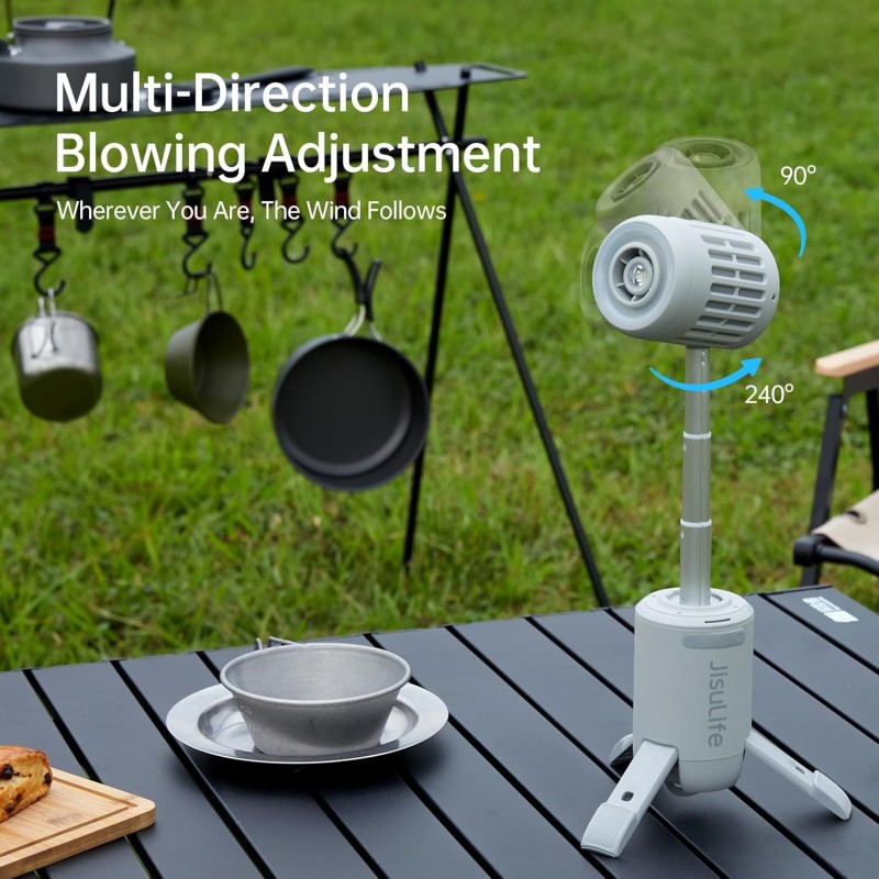 Jisulife Outdoor Fan - Ultra1 - Green — Buy in Cyprus with Fast Delivery