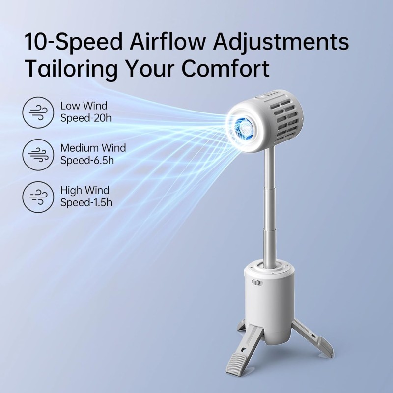 Jisulife Outdoor Fan - Ultra1 - Green — Buy in Cyprus with Fast Delivery