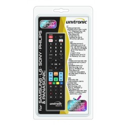 Unitronic Multibrand TV Replacement Remote - Ready5 - TV Replacement Remote — Buy in Cyprus with Fast Delivery