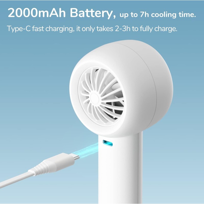 Jisulife Portable Personal Fan - FA42 - White — Buy in Cyprus with Fast Delivery