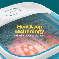 HoMedics Foot Spa - FB-70BL - Collapsible & Heat Keep — Buy in Cyprus with Fast Delivery