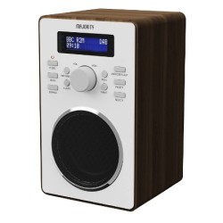 Majority BARTON Radio - Digital FM,LED Display,Dual Alarms,Snooze Oak — Buy in Cyprus with Fast Delivery
