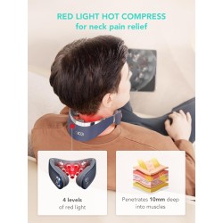 SKG Neck Massager - G7 Pro-Fold - Pulse-Heat-APP-Multiple Heads — Buy in Cyprus with Fast Delivery