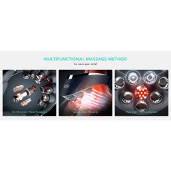 SKG Neck Massager - G7 Pro-Fold - Pulse-Heat-APP-Multiple Heads — Buy in Cyprus with Fast Delivery