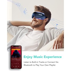 SKG Eye Massager - E3 Pro - Airbag-Hot Compress-Music & Visible Window — Buy in Cyprus with Fast Delivery