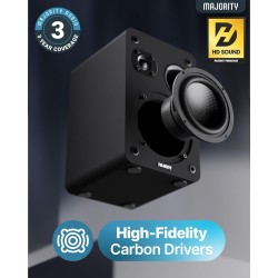 Majority Speakers Passive 2.0 Set - D70X - 60W Black (pair) — Buy in Cyprus with Fast Delivery
