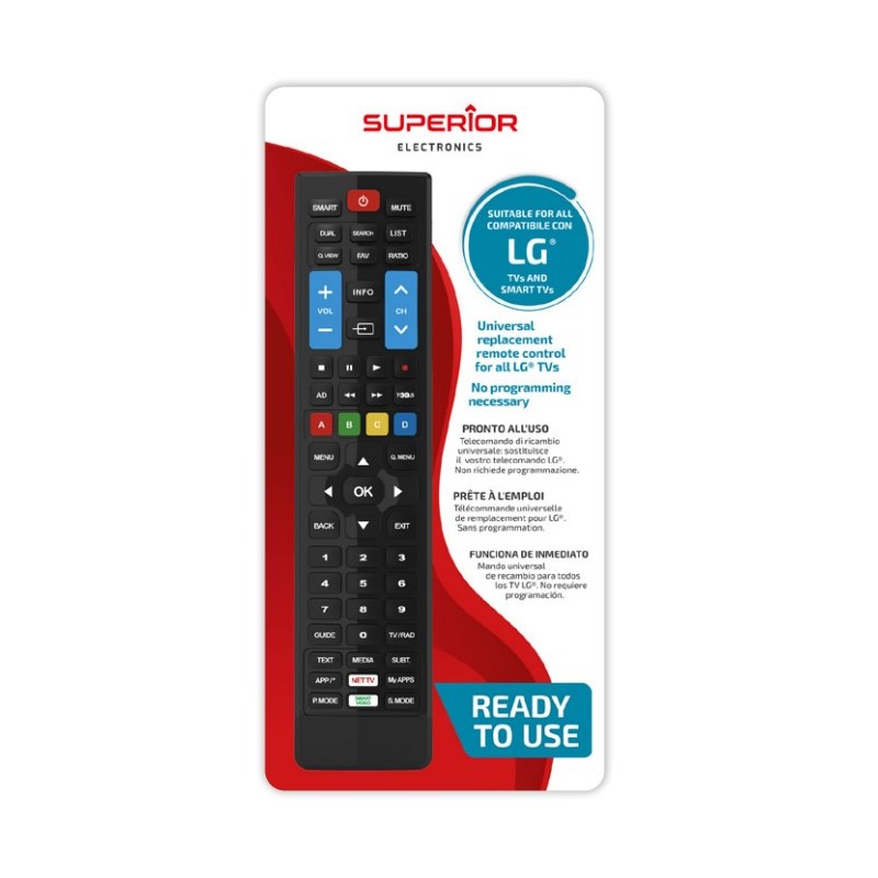 Superior LG Replacement TV Remote Control - SMART — Buy in Cyprus with Fast Delivery