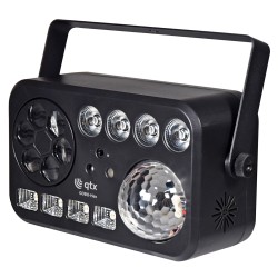 QTXlight GOBO Hex 6-in-1 LED & Laser Effect - 151.745UK - GOBO Hex 6-in-1 LED & Laser Effect