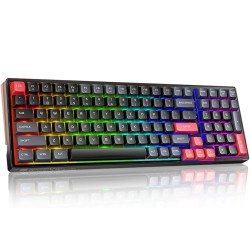 Machenike LITE Mechanical Gaming Keyboard - K600-B100 - 104 Red Switch Keys — Buy in Cyprus with Fast Delivery