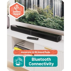 Majority Soundbar - SB80 - Split 2in1 Bar Speakers 120W BT,HDMI,USB (Oakcastle) — Buy in Cyprus with Fast Delivery