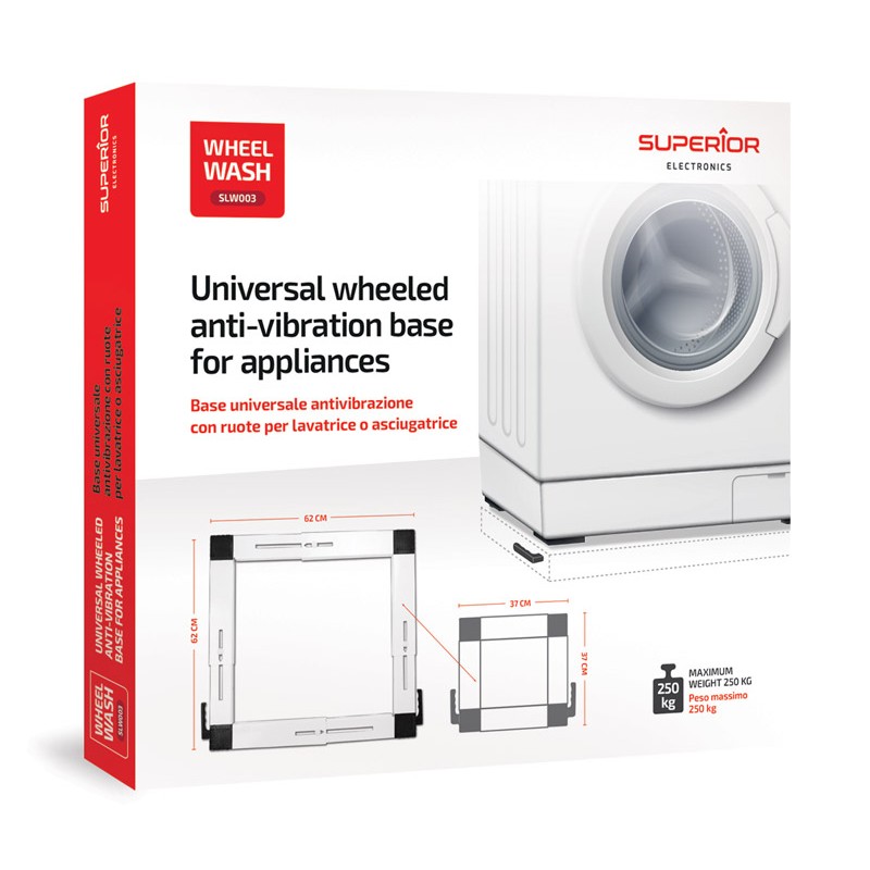Superior Washing Machine Anti Vibration Base - with Wheels — Buy in Cyprus with Fast Delivery