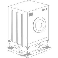Superior Washing Machine Anti Vibration Base - with Wheels — Buy in Cyprus with Fast Delivery