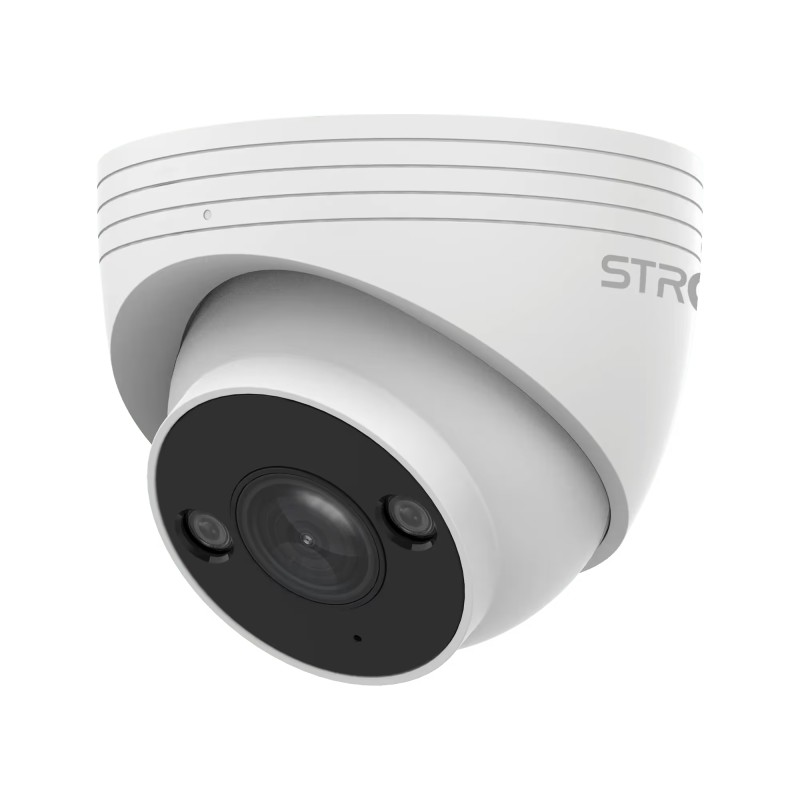 Strong Security Camera POE Turret Dome 5MP AI & Audio - 45D-5MP-UK -  — Buy in Cyprus with Fast Delivery