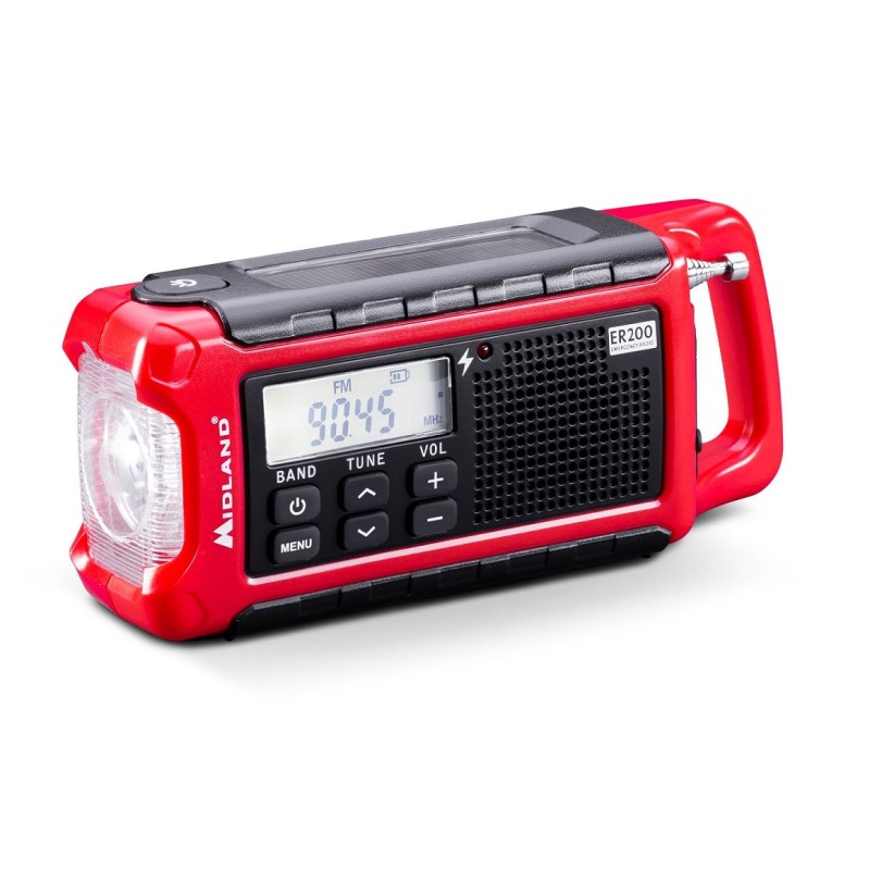 Midland Emergency Solar Powerbank - ER200 - FM & Dynamo Torch — Buy in Cyprus with Fast Delivery