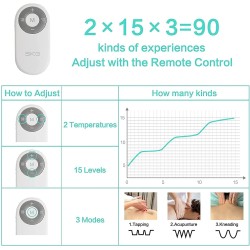 SKG Neck Massager - 4098E - Pulse-Heat-Remote-3xModes — Buy in Cyprus with Fast Delivery